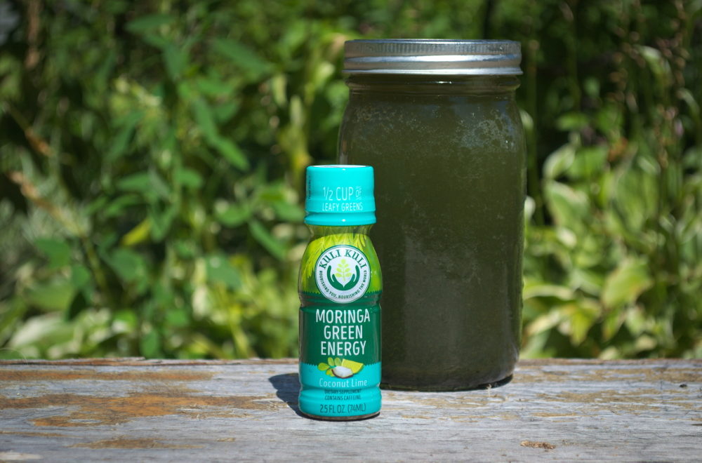 Tropical Juice with Coconut Lime Green Energy Shot