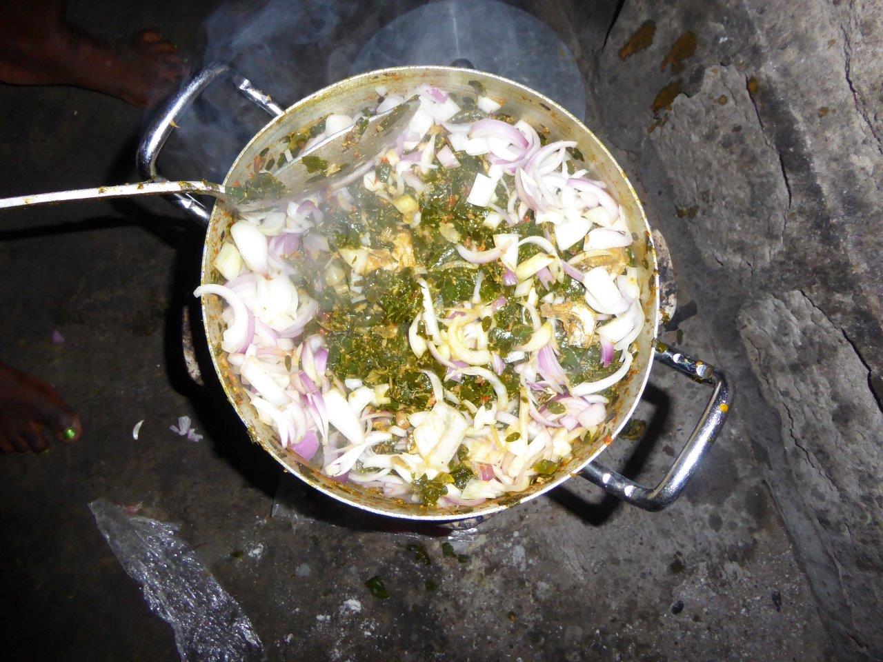 Traditional African Moringa Sauce