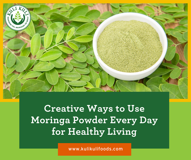 4 creative ways to use moringa